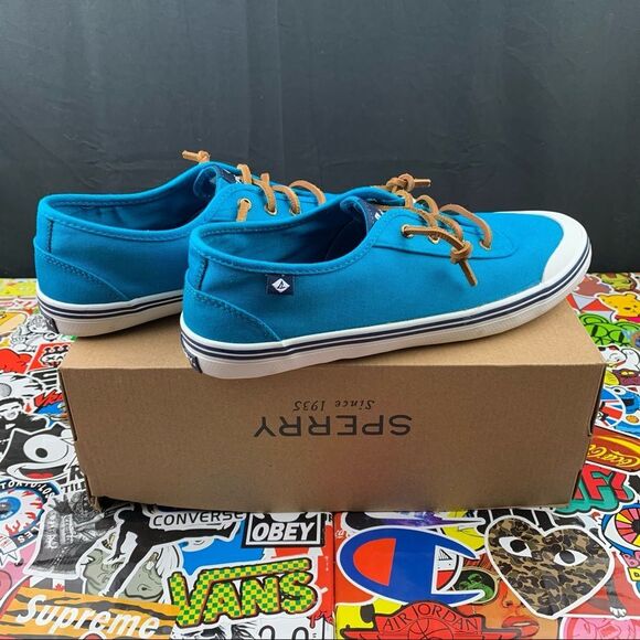 Sperry Lounge 2 Lace Up Caneel Size 8.5 Womens - Picture 2 of 13